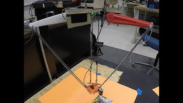 Delta Robot Solving Jig Saw Puzzle