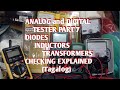Paano mag Check Resistance Inductor | Transformer Free Tutorial lesson Electrical/Electronics Tech.