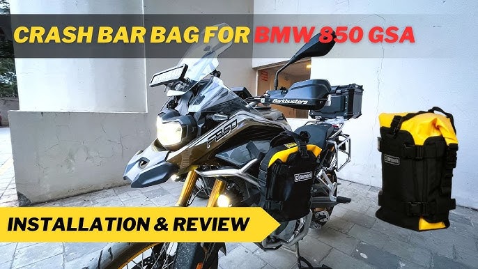 Review Crash Bar Bag Rhino Walk 6L 100% waterproof Side Bag 