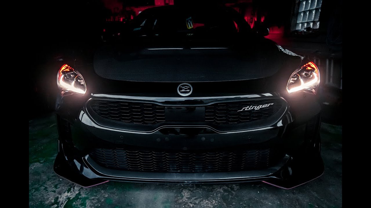 Eibach Springs Kia Stinger AWD install YouTube