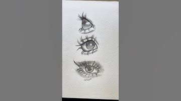 Douyin eye drawing #tutorial #howtodraw #art #sketch #shorts