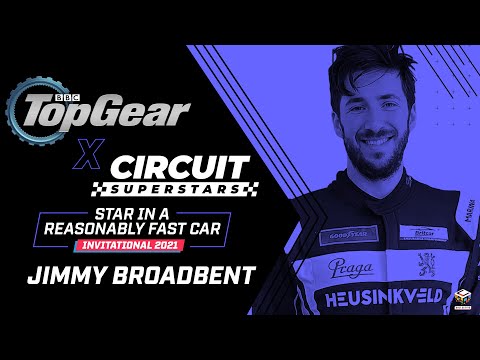Circuit Superstars | Jimmy Broadbent - Top Gear X Circuit Superstars Star In A Reasonably Fast Car