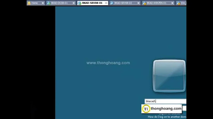 0.2 Hướng dẫn Join client vào domain windows server 2008