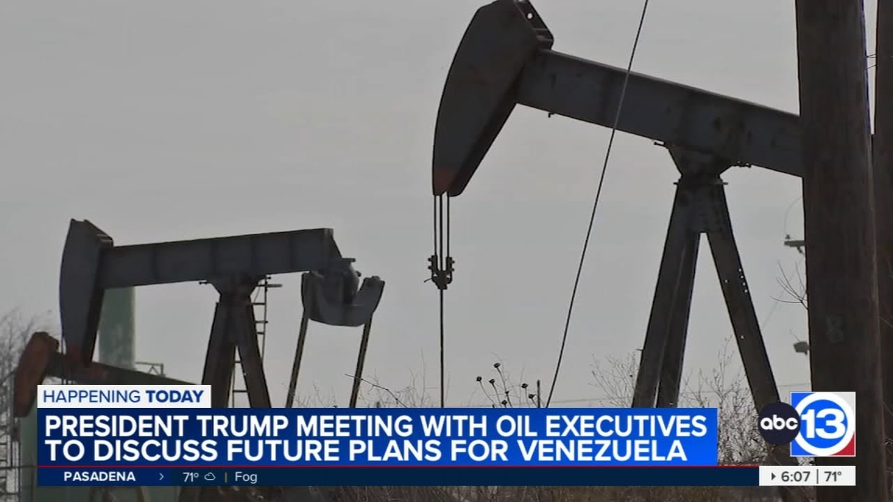 President Trump meeting with oil executives to discuss future plans for ...