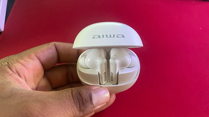 fone de ouvido AIWA AWS-EB-04-W (unboxing)