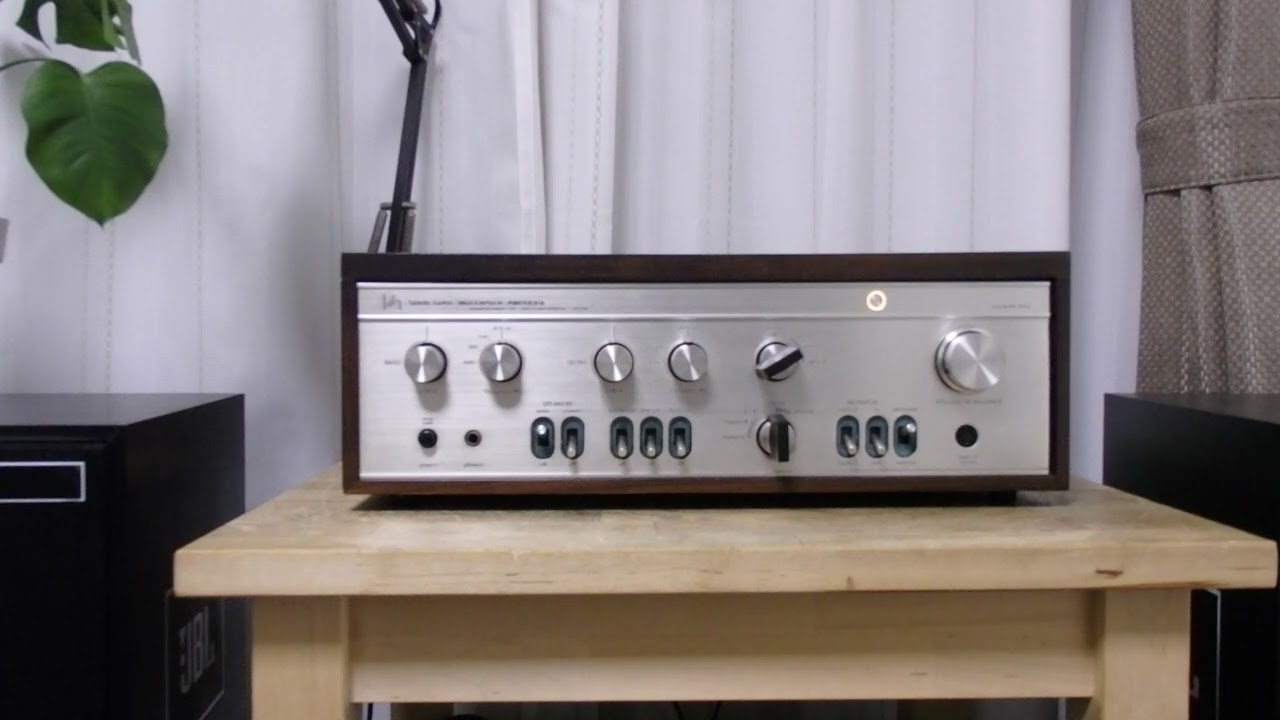 LUXMAN SQ505xプリメインアンプ - YouTube