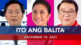 UNTV: ITO ANG BALITA | December 10, 2021