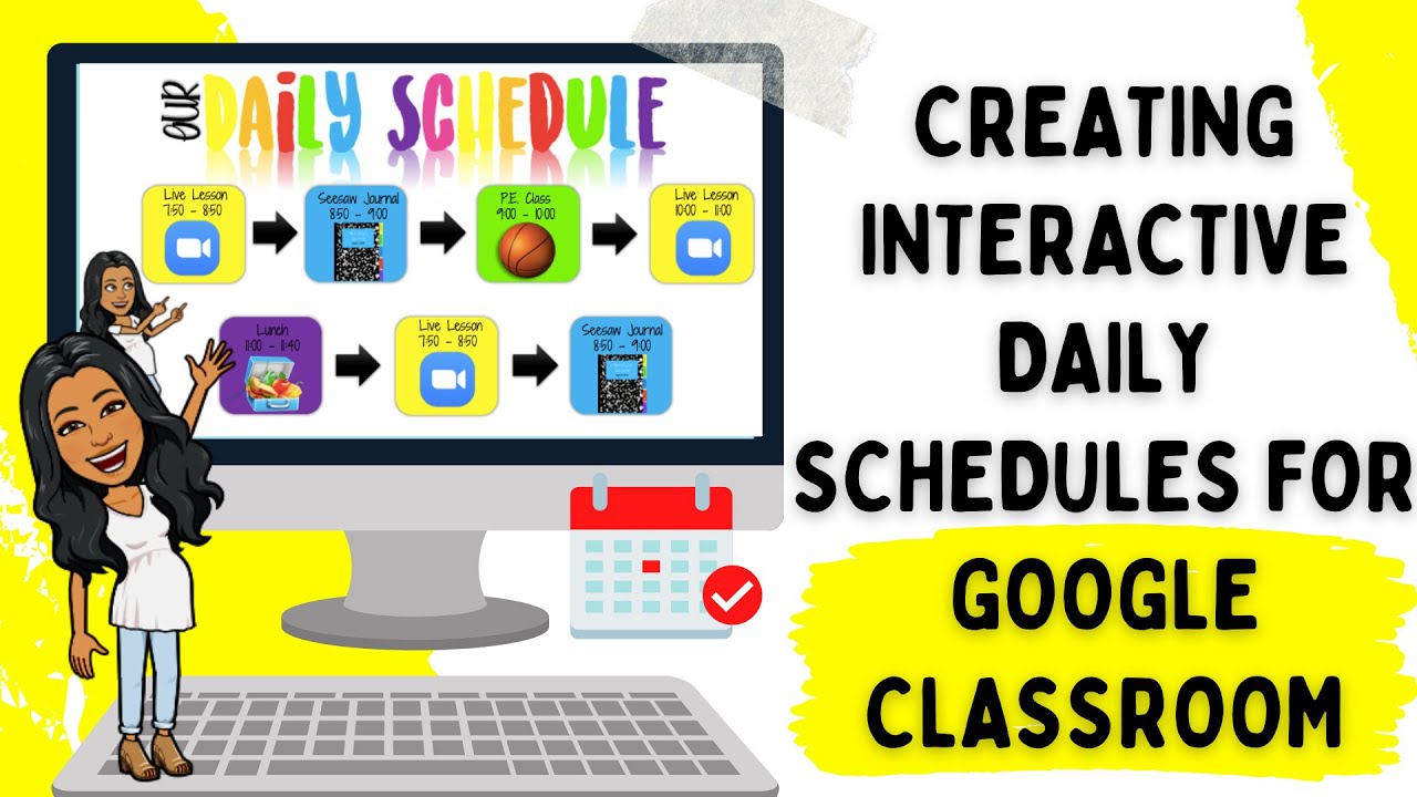 google classroom schedule assignment