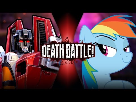 Starscream VS Rainbow Dash | DEATH BATTLE! | ScrewAttack!