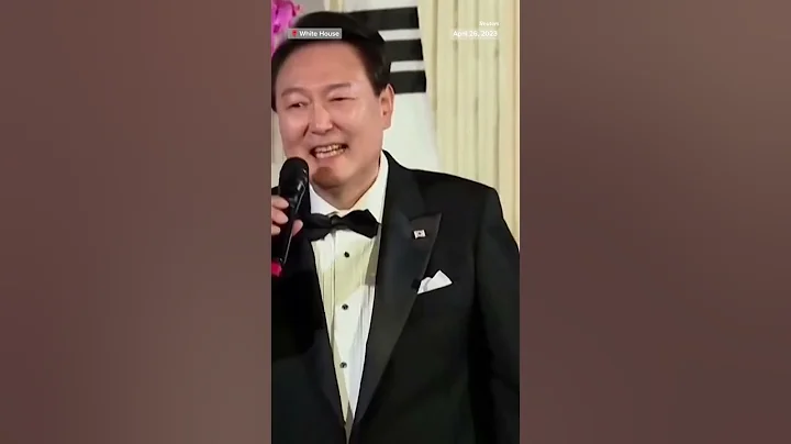 South Korean President Yoon Suk Yeol sang 'American Pie,' at the White House state dinner - DayDayNews