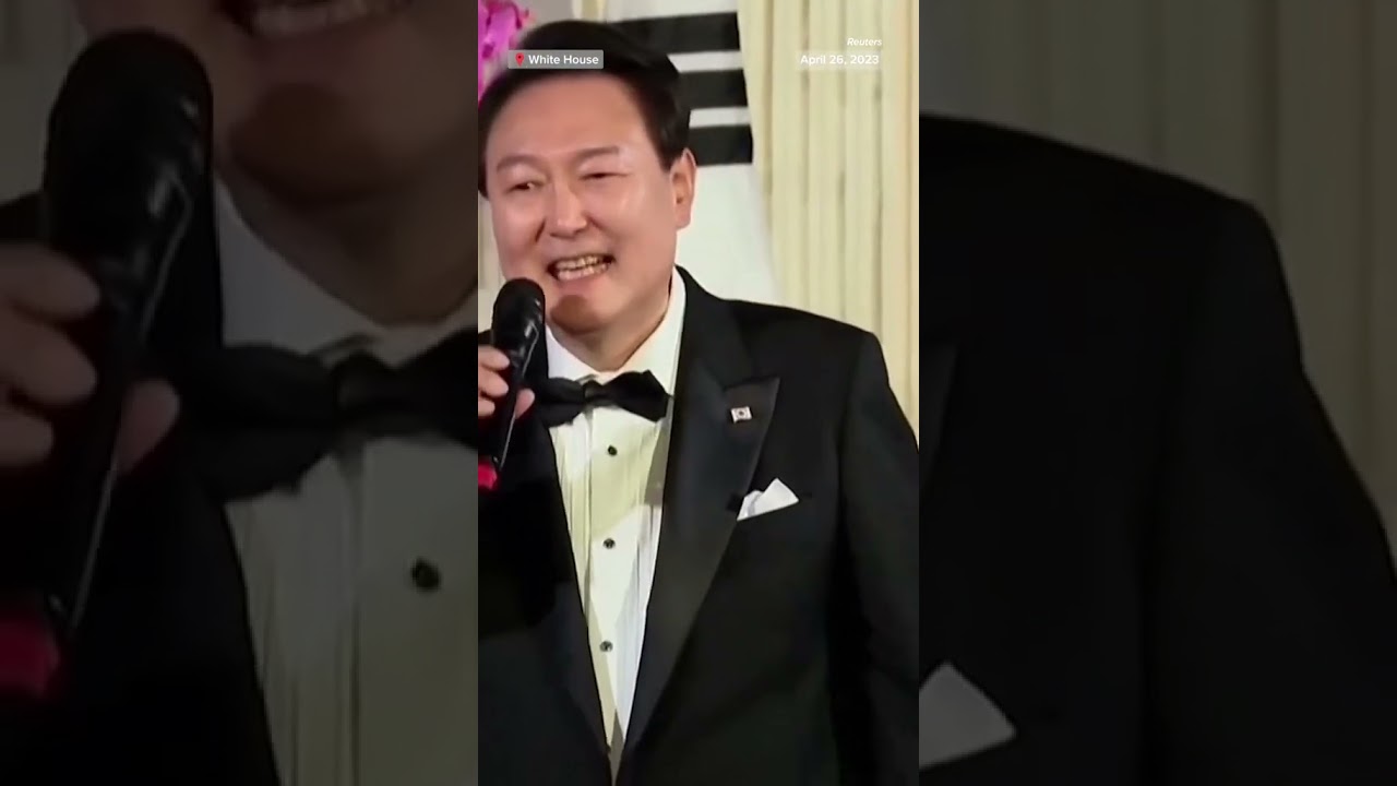 South Korean President Yoon Suk Yeol sang ‘American Pie,’ at the White House state dinner