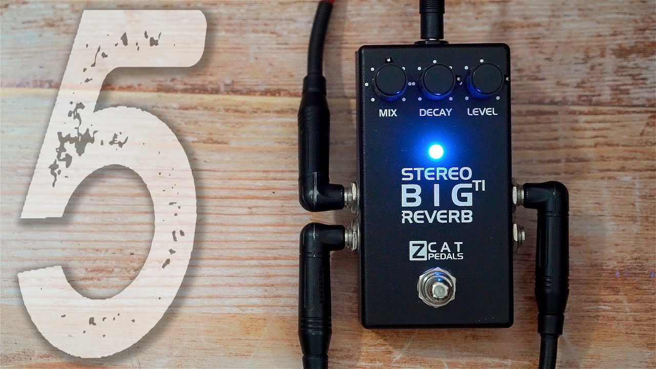 ZCAT PEDALS Stereo Big Reverb TI | 5 Beautiful Ambient