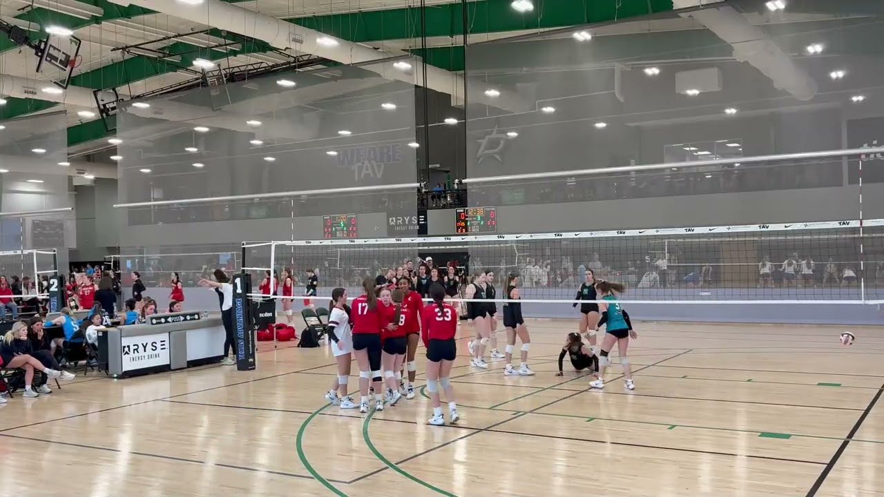 Rise vs HC Strike Mamba Black 1st set 25-15