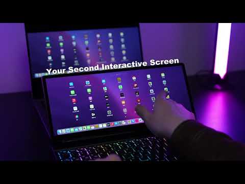 KeyGo Gen2: Ultra-Thin Folding Keyboard with 4K Touch Screen