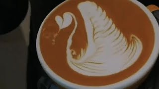 latte art swan tutorial ?thanks you everyone places subscribe to my channel ??? Latte art