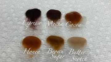 First Time Making Colored Acrylic Powder With Chalk / Pastels DIY Brown & Nude (Detailed)