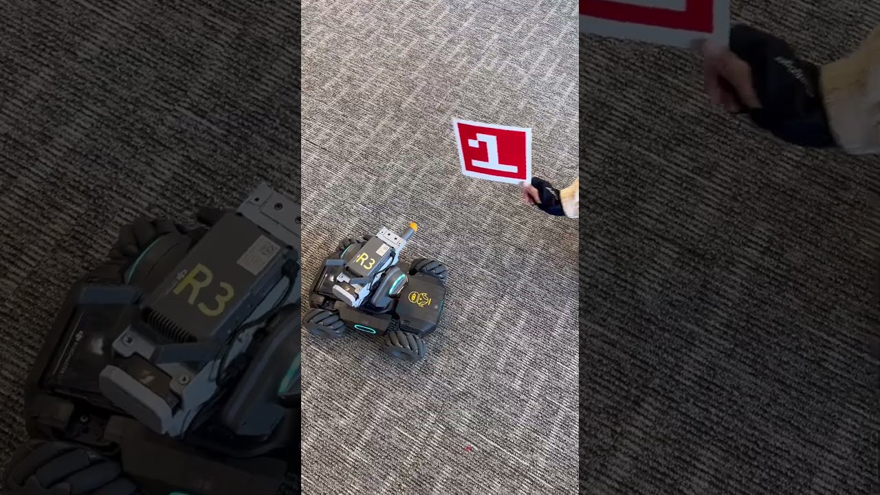 Envision Robotics:  DJI RoboMaster S1 Target Recognition using Computer Vision