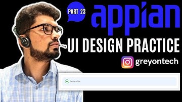 Stamp Field | Appian UI UX Design Practice Part 23 | Appian Tutorials | Learn @appian with me!