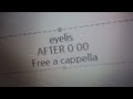 eyelis - AFTER 0:00 Free a cappella フリーアカペラ