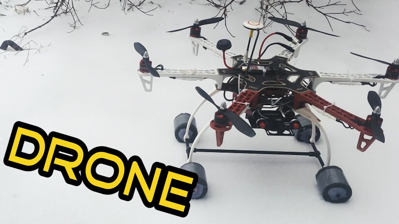 Flying Around After a Snow Storm - YouTube