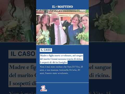 Video Madre e figlia morte avvelenate, nel sangue del marito Gianni nessuna traccia di ricina»