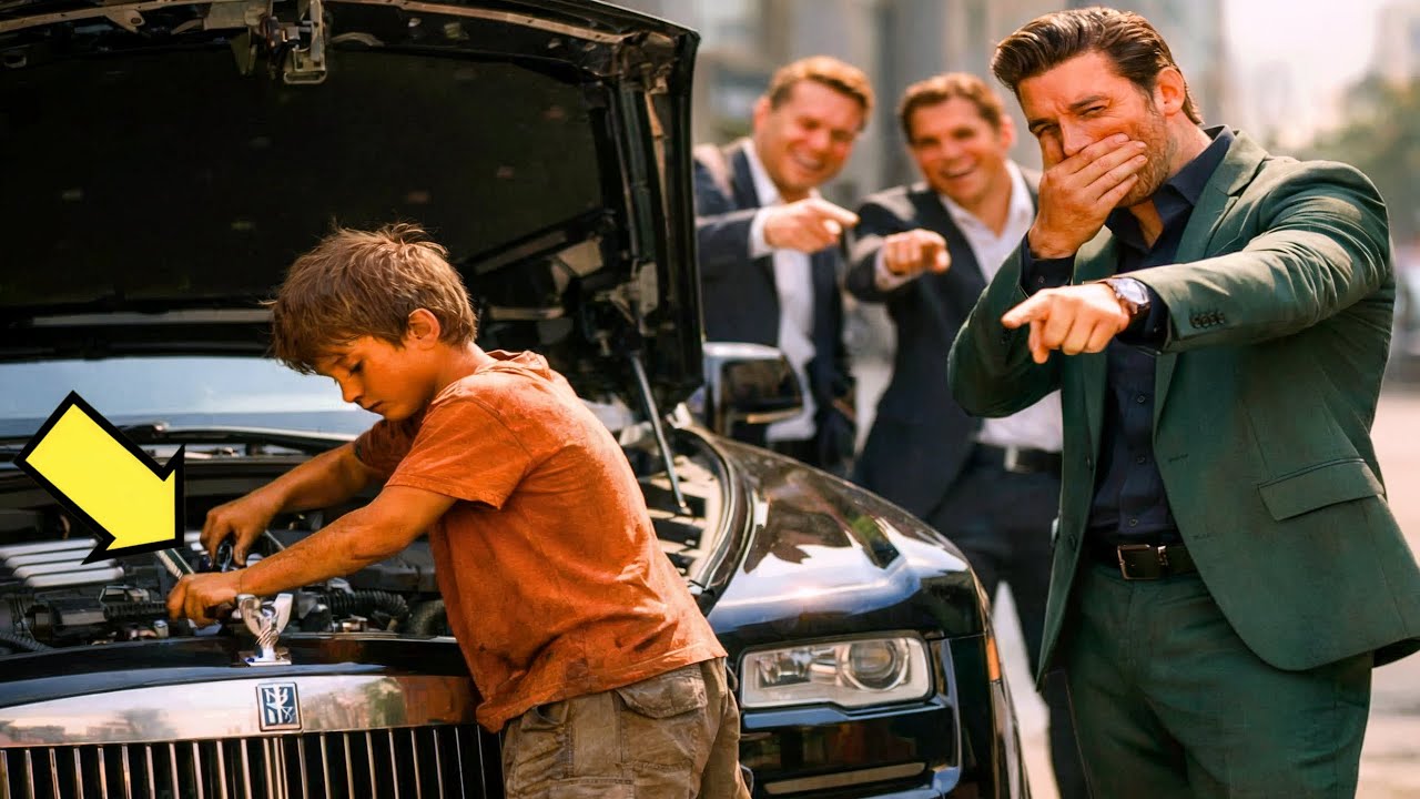 كان يكفي تغيير هذه القطعة فقط… الثري سخر منه… لكن الفتى فعل المستحيل