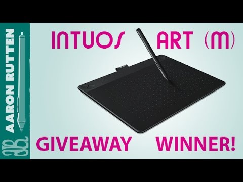 Intuos Art #DigitalArt Tablet Giveaway WINNER! - Intuos Art #DigitalArt Tablet Giveaway WINNER!