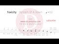 System Of A Down - Toxicity Drum Score