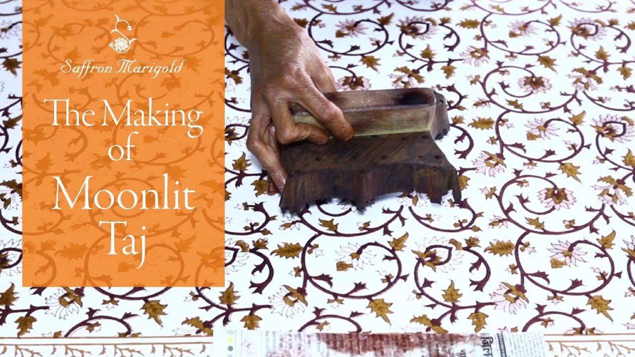 How Pietra Dura Inspired This Block Print Collection - Saffron