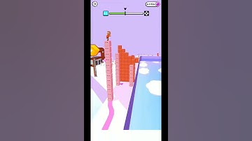 😱⏫⏫ Cube surfer Android(İOS) game play #shorts #cubesurfer level 63