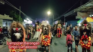 Meriah !!! Arak arakan Grebeg Suran Barongan Singo Lumaksono live Todanan
