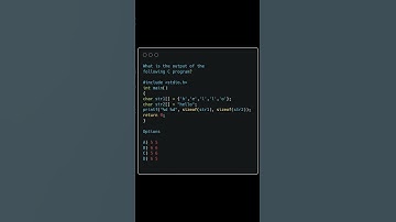 What Is the Output of This C Program? | sizeof() MCQ in C