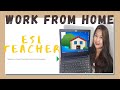 HOME BASED JOB ESL TEACHER in PHILIPPINES + PAANO MAG START WORK AT HOME (TAGALOG)