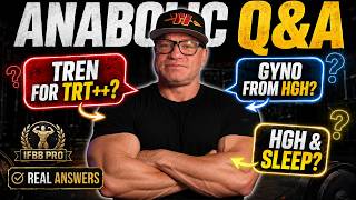 Low-Dose TREN With TRT?! GH Causes GYNO? How Good Is Turinabol? Offseason Mitochondrial Peptides