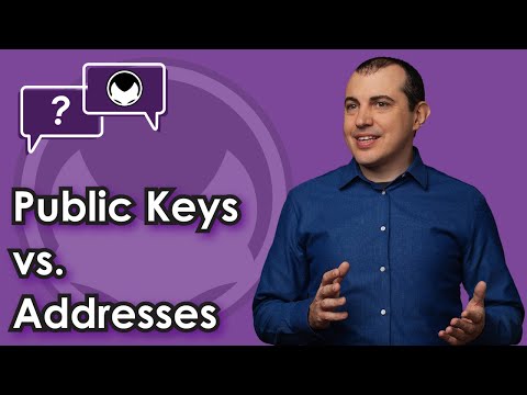 Bitcoin Q A Public Keys Vs Addresses - 