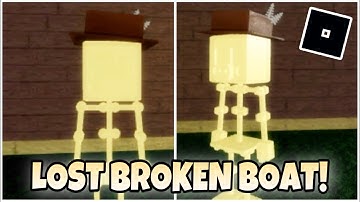 How to get “LOST BROKEN BOAT” BADGE + SKELLY MORPH in PIGGY RP [W.I.P] - ROBLOX