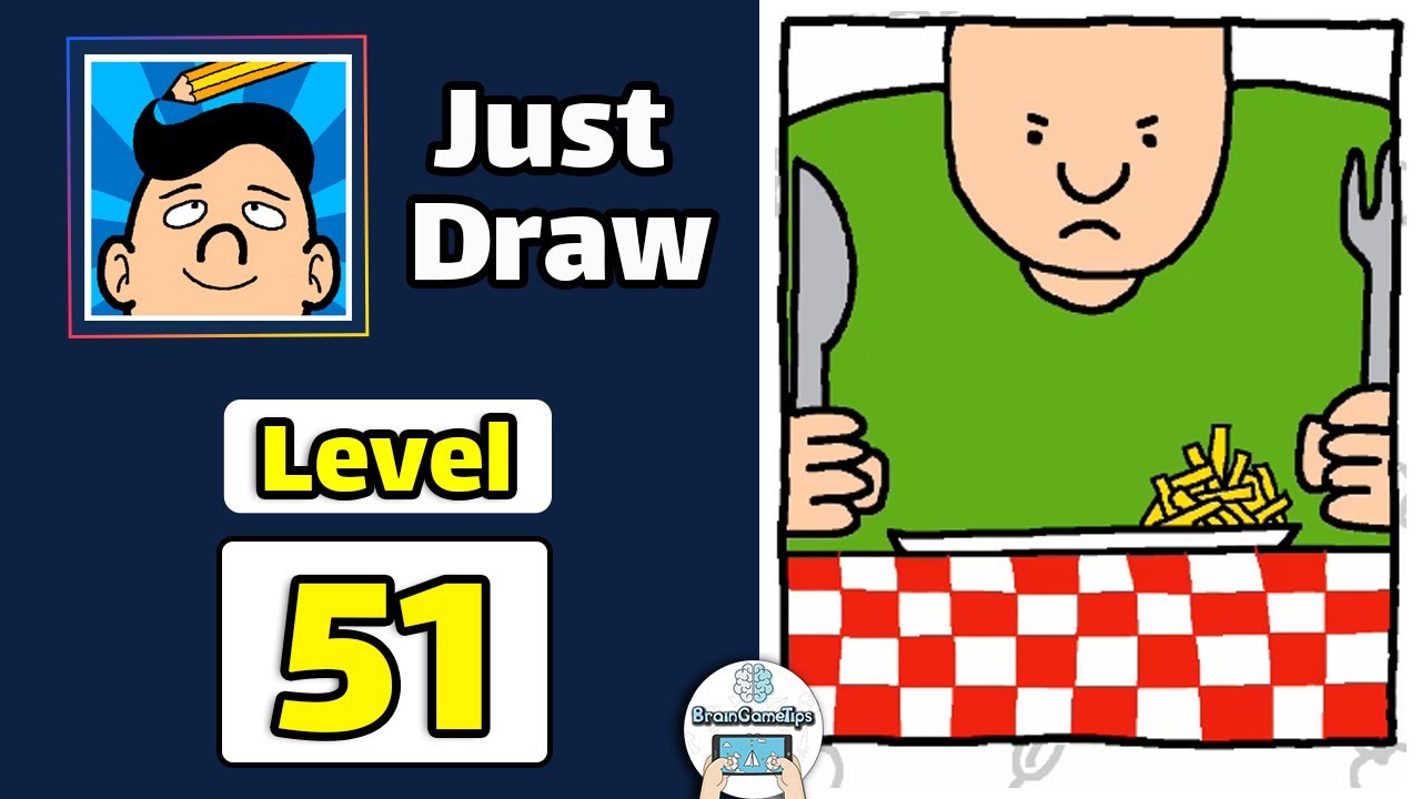 Just Draw - Level 51 August 3 Answer