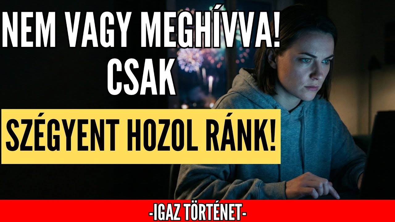 A családom kitiltott szilveszterről – aztán apám meglátta, hogy milliárdos lettem...