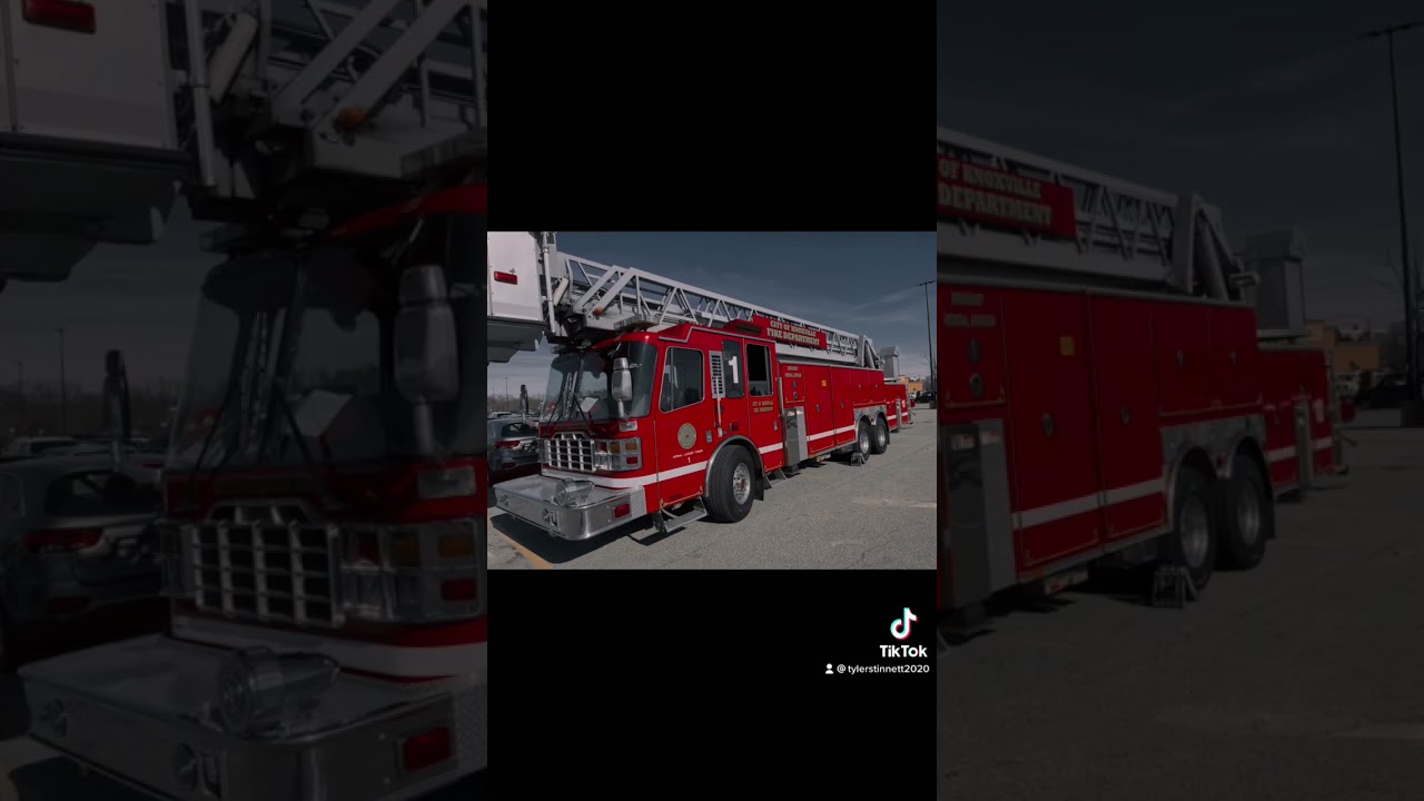 Knoxville Fire Department Tennessee Ladder 1 Truck