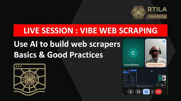 Vibe Web Scraping Live Session (Basics & Good Practices)