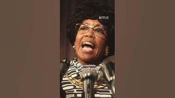 Thumbnail of SHIRLEY, the iconic story of the first Black congresswoman and her presidential campaign #netflix