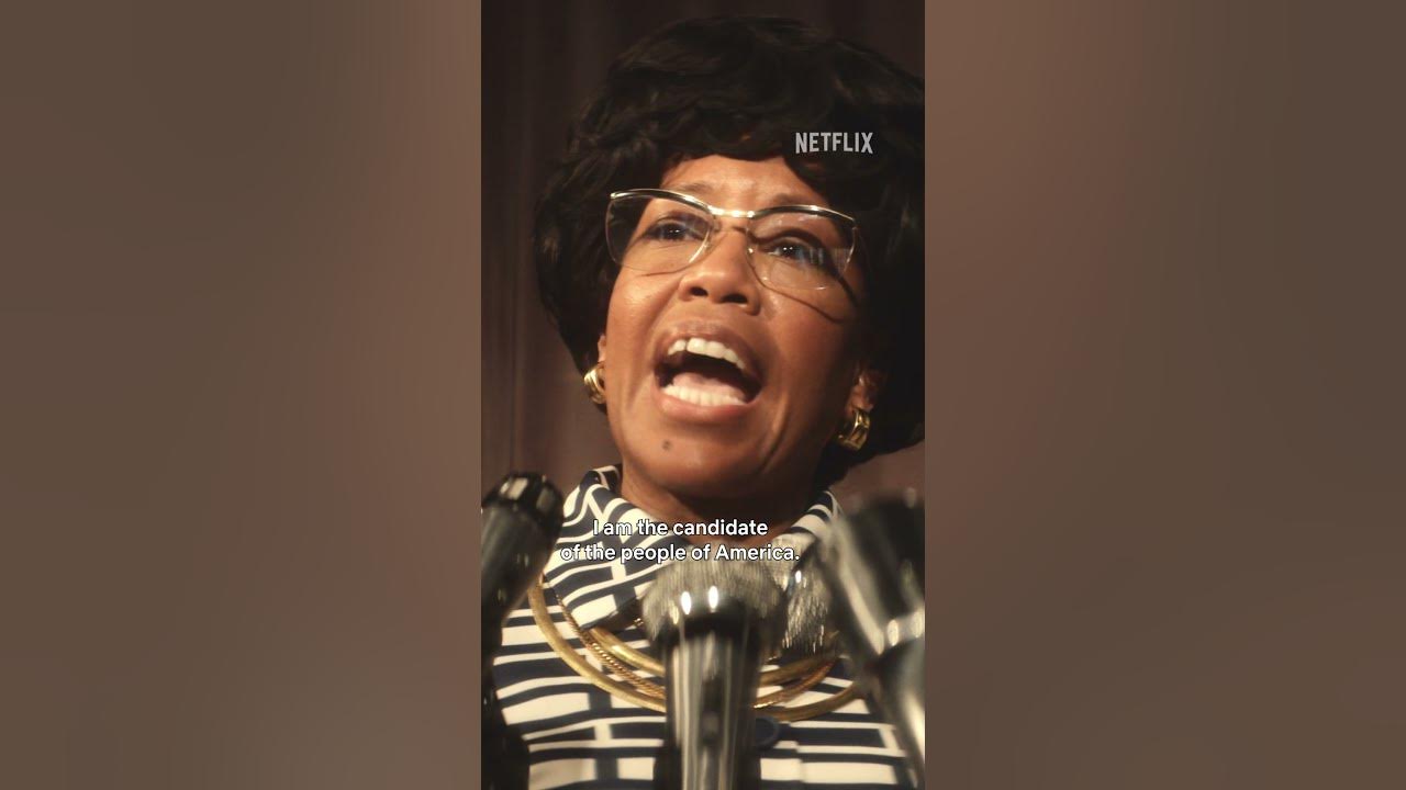 SHIRLEY, the iconic story of the first Black congresswoman and her presidential campaign #netflix SHIRLEY, the iconic story of the first Black congresswoman and her presidential campaign #netflix