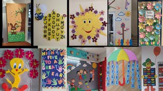 20+ School wall and classroom decoration ideas, classroom door decoration ideas
