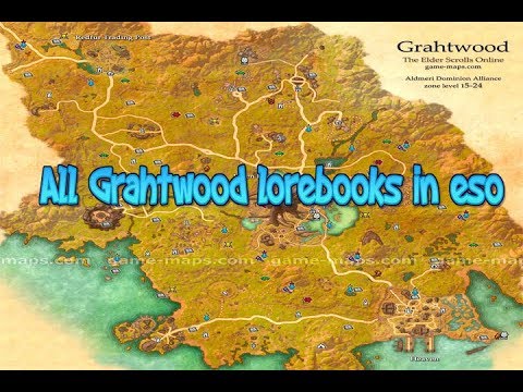Eso Grahtwood Shalidor S Library Books All Grahtwood Lorebooks In Eso - Youtube