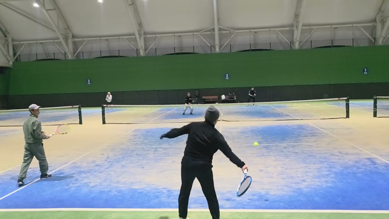 26.1.14 새벽골드테니스 다섯번째게임