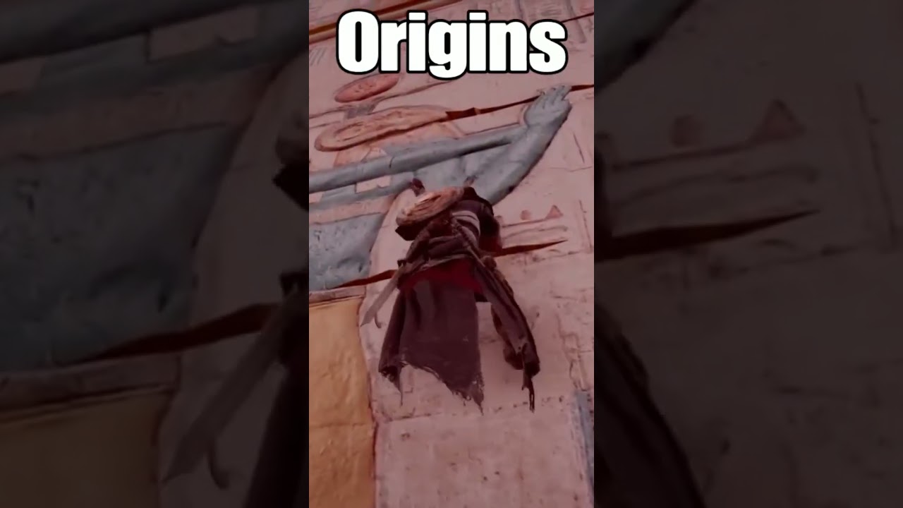 Assassin’s Creed Unity vs Origins Climbing a Building