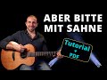 Aber bitte mit Sahne - Udo Jürgens | Akustik Gitarre Tutorial