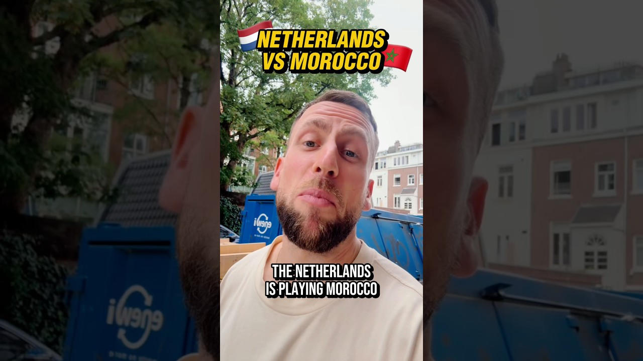 May the home team win! 🇳🇱🤝🇲🇦