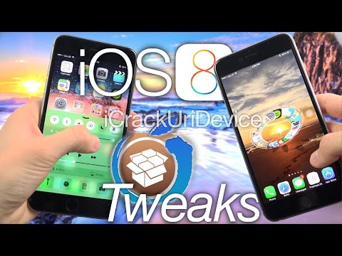 BEST 8 Top iOS 8 Cydia Tweaks, For 8.1 Jailbreak iOS 8.1 Apps, iPhone 6 Plus iPad Air 2 & Cool Mods