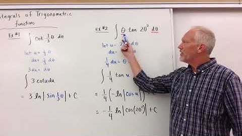Integration of Trig Functions with Natural Logs